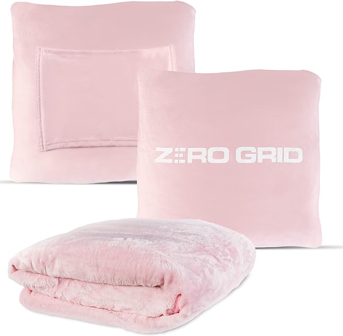 Zero Grid Premium Lightweight Wearable Super Soft Travel Blanket