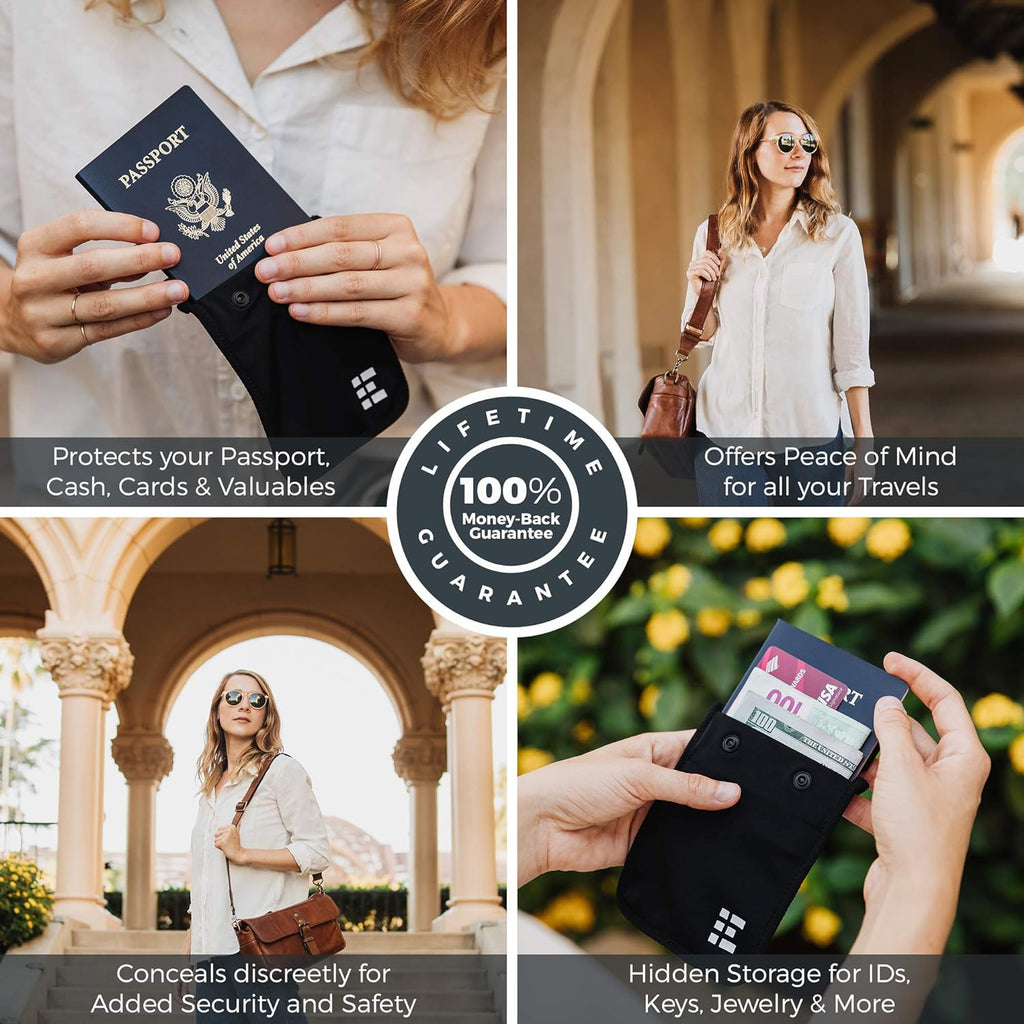 Zero Grid Hidden Bra Wallet