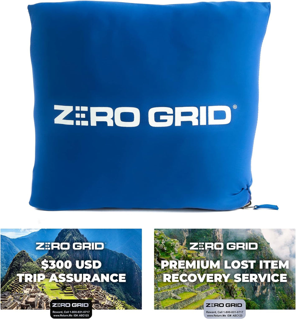 Zero Grid Premium Lightweight Wearable Super Soft Travel Blanket