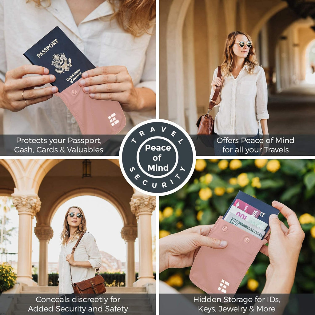 Zero Grid Hidden Bra Wallet