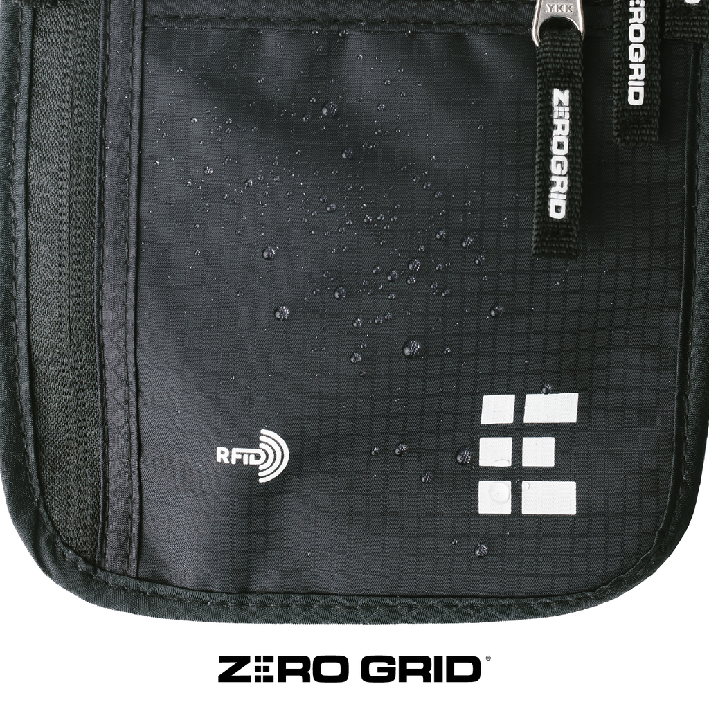 Travel Neck Wallet RFID-Blocking Large and X-Large