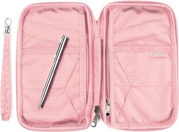 RFID Blocking Passport Holder & Wallet