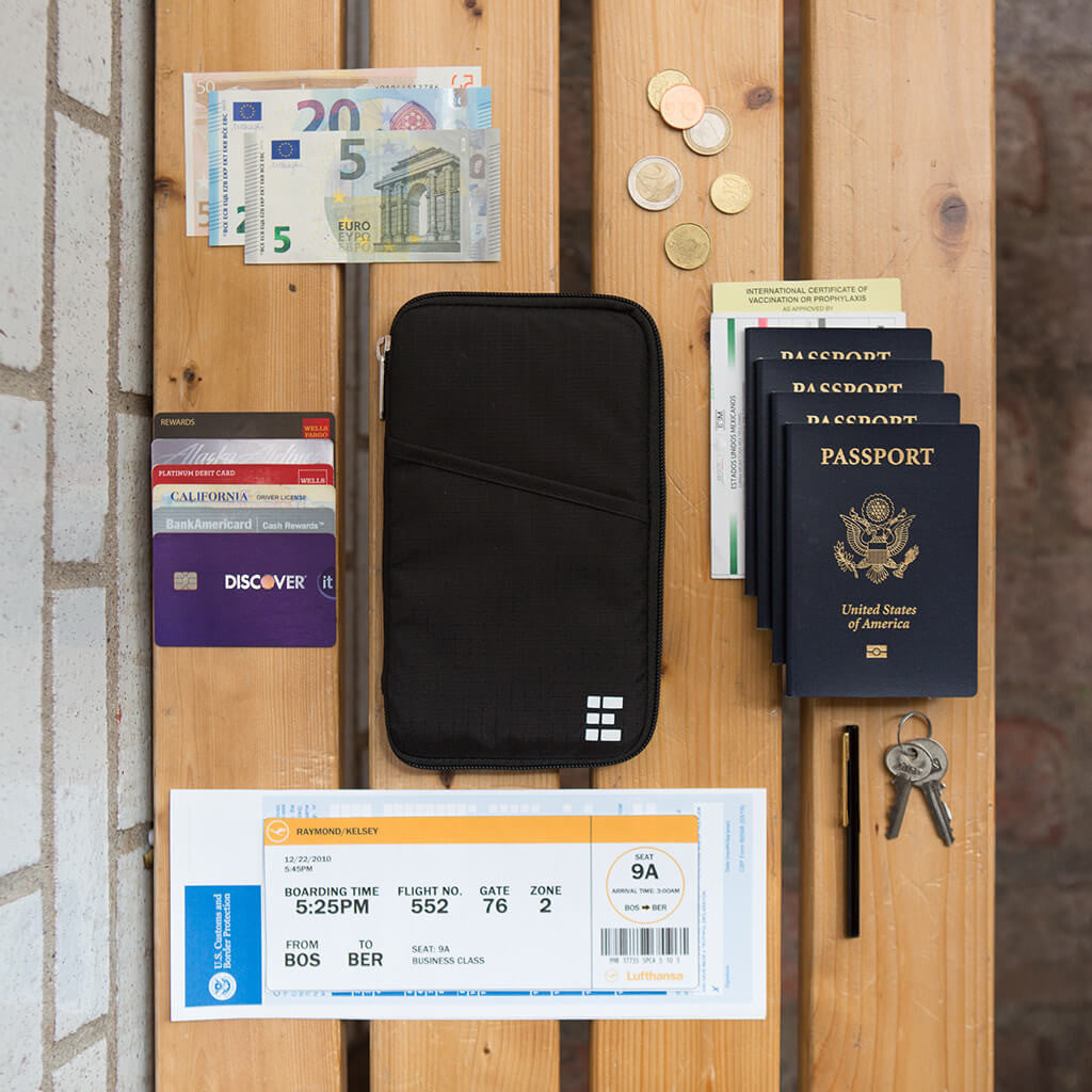 新品　正規品　BRIEFING FOLDING PASSPORT CASE RFID Blocking Passport Holder & Wallet - Zero Grid