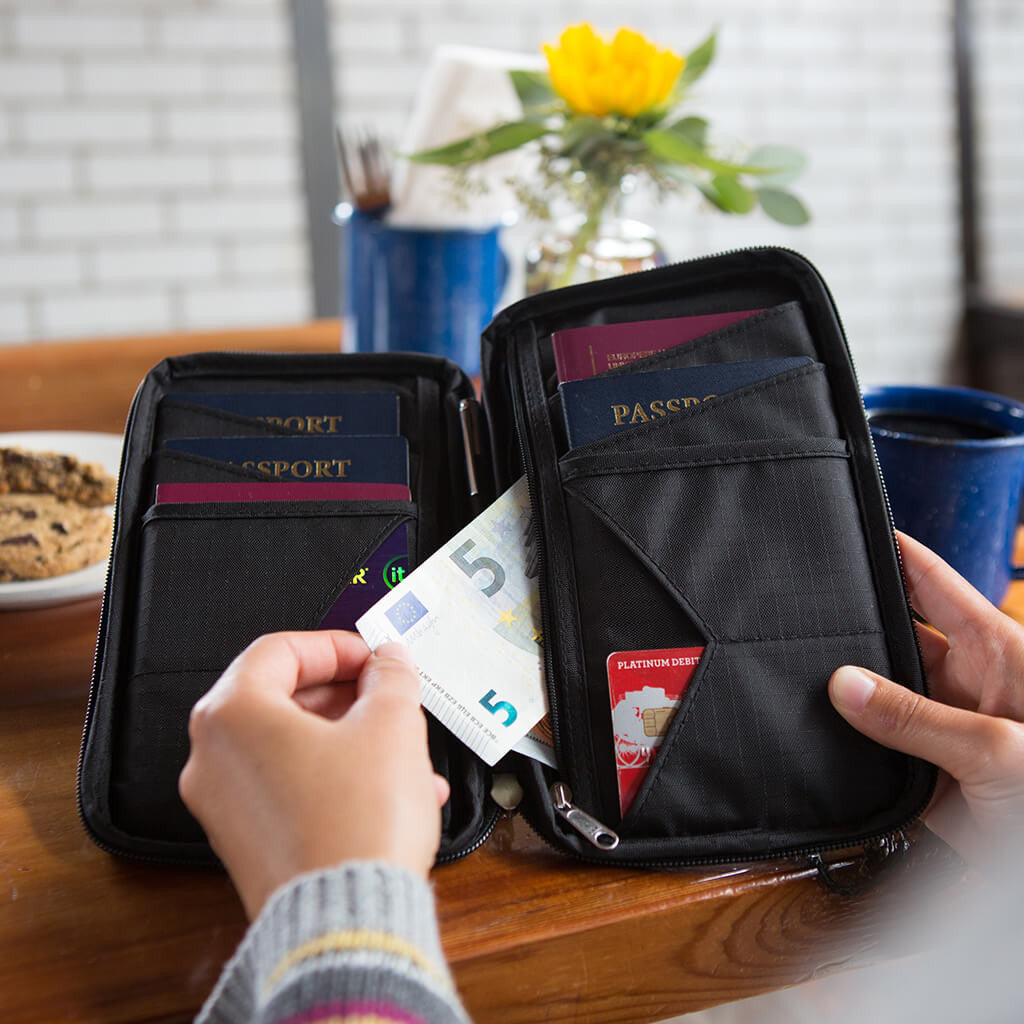 RFID Blocking Passport Holder & Wallet - Zero Grid