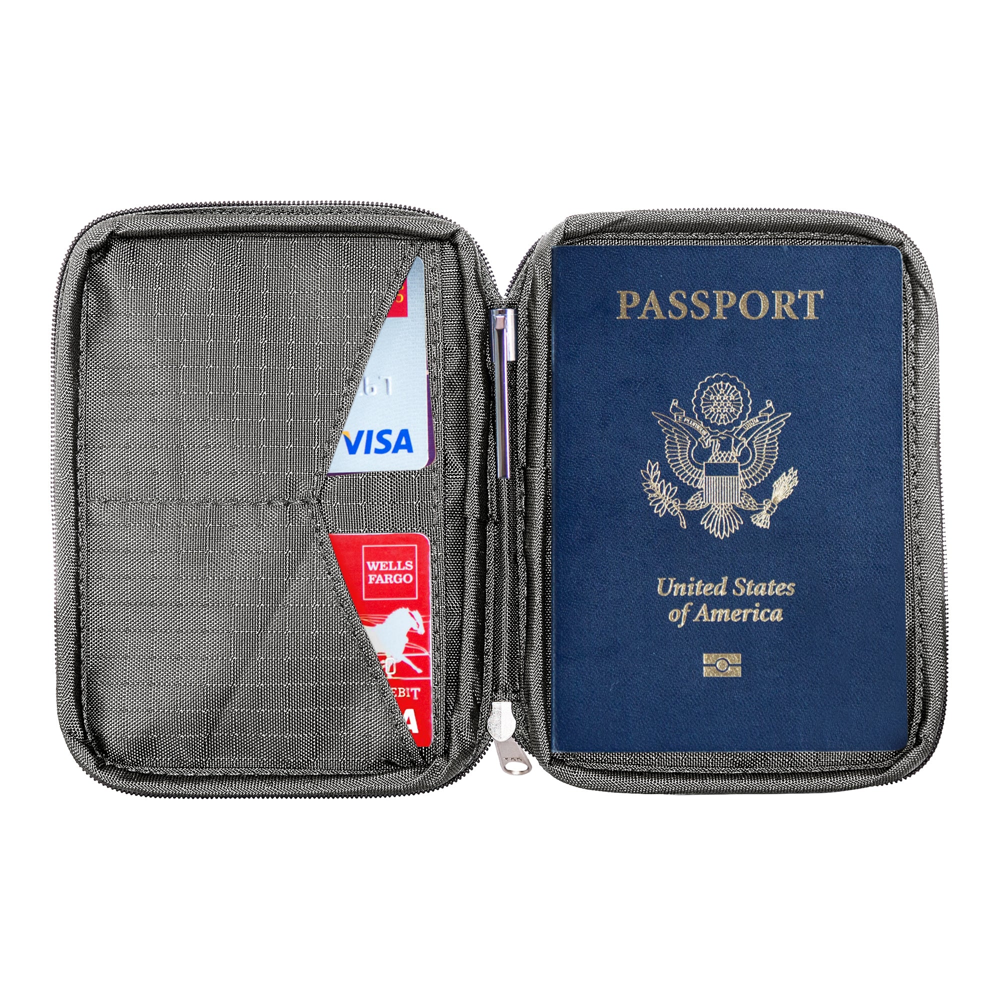 RFID Blocking Travel Passport Holder - Brilliant Promos - Be Brilliant!