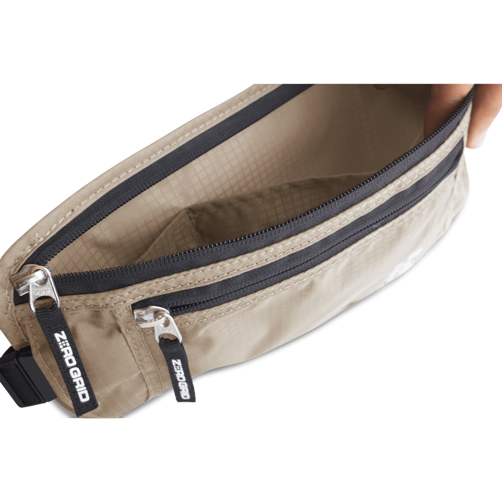 Zero grid money belt best sale