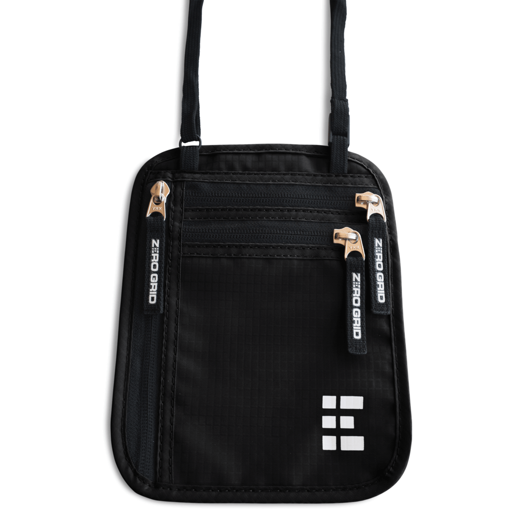 Travel Neck Wallet RFID-Blocking Large and X-Large